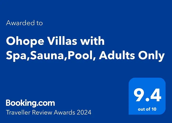 Ohope Villas With Spa,Sauna,Pool, Adults Only
